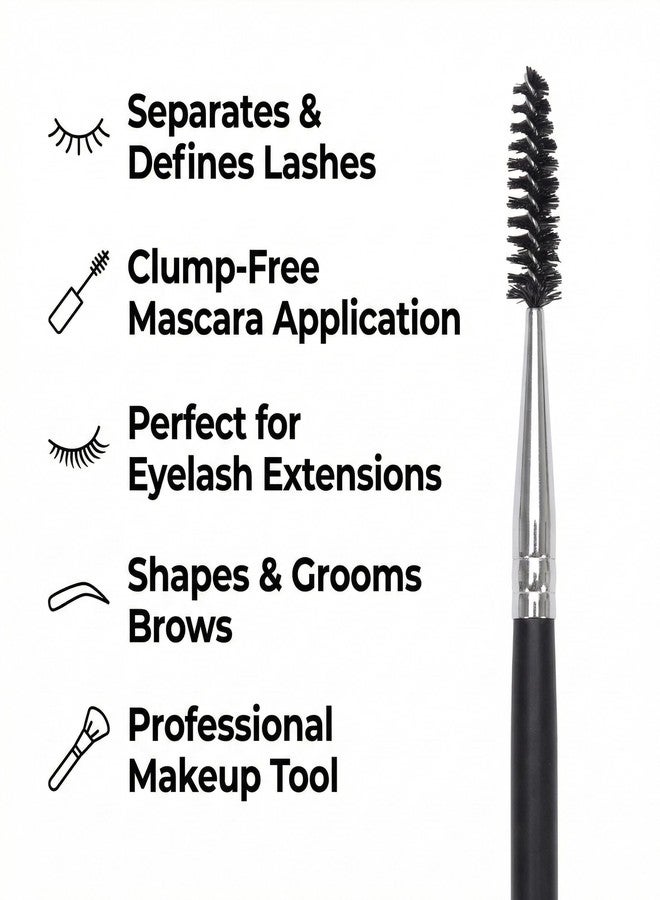 ZAQ Eyelashes Comb Curlers Makeup Brush, Mascara Wands Makeup Brushes Applicators Kits for Eyelash Extensions and Eyebrow Brush - Image 3